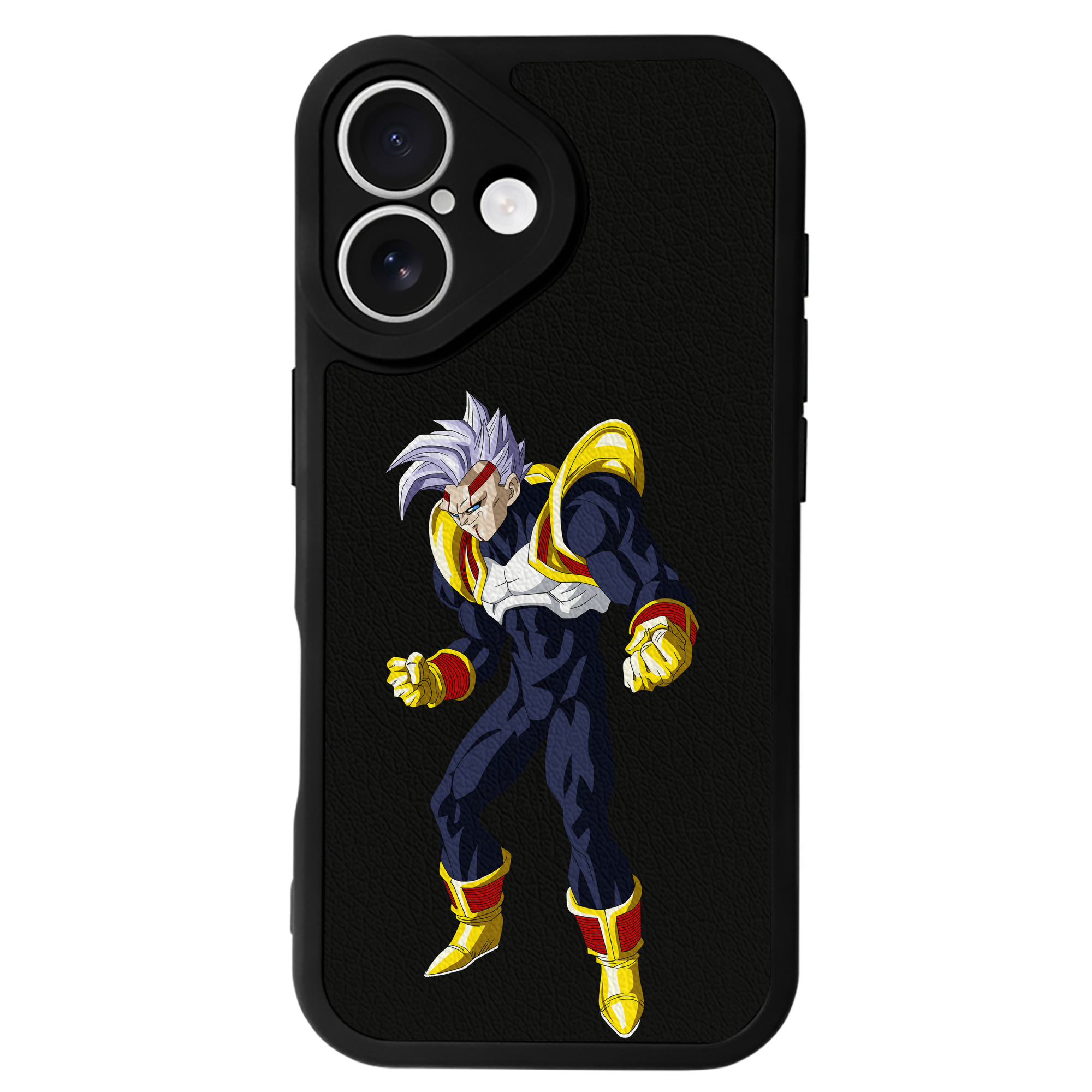 （画像用） ドラゴンボール DRAGON BALL 【iPhone 16シリーズ対応】シリコンスマホケース（レザー調） 材質：シリコン